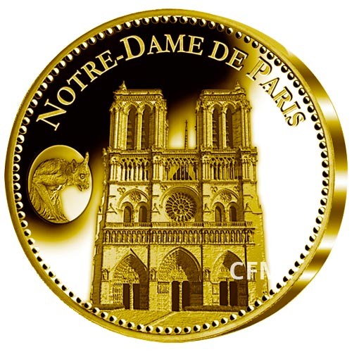 Notre-Dame de Paris - Or BE