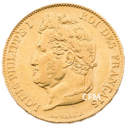 20 Francs Or Louis-Philippe Tête Laurée 1836 A