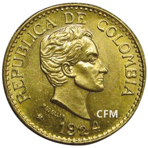5 Pesos Colombie - Simón Bolívar
