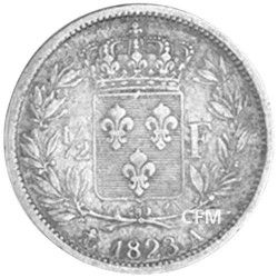 1/2 Franc Argent