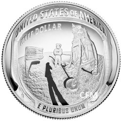 1/2 Dollar USA BE 2019 - 50 ans du premier Pas sur la Lune