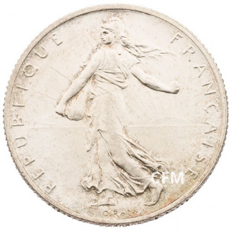 1915 - 2 Francs Argent - type Semeuse 3e République