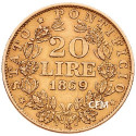 20 Lires Italie 1866-1870 - Pie IX