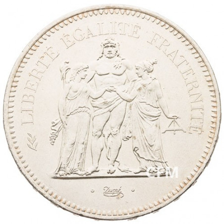 Pièce de 50 Francs Hercule 1975 argent  