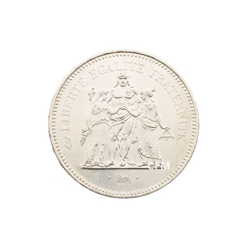 monnaie 50 Francs argent 1979. 