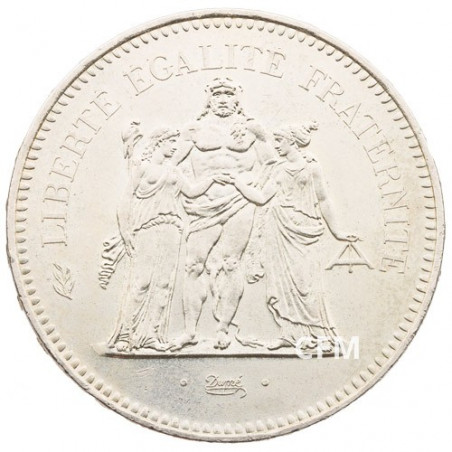 50 Francs Argent Hercule 1979