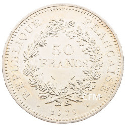 50 Francs Argent Hercule 1979
