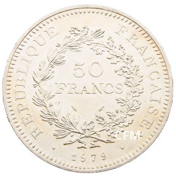 50 Francs Argent Hercule 1979