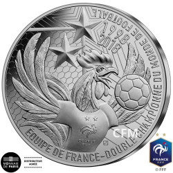 10 Euro Argent France BE 2019 - Champions du monde 1er anniversaire du Titre 2018