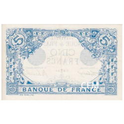 Billet 5 Francs Bleu