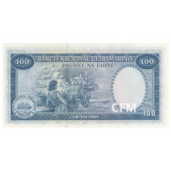 Billet 100 Escudos Guinée Portugaise 1971