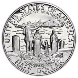 1/2 Dollar colorisé USA 1986 - Liberty