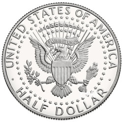 1/2 Dollar colorisé USA 2017 - J.F. Kennedy