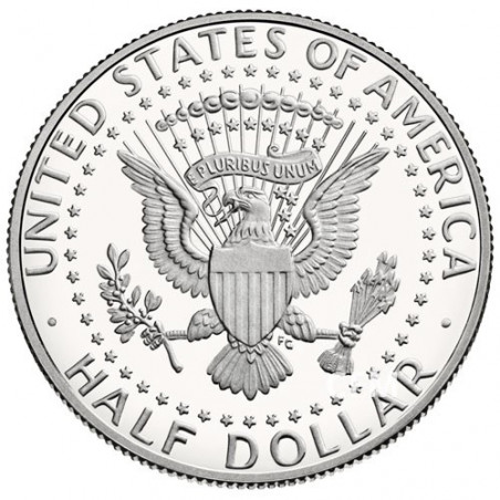 1/2 Dollar colorisé USA 2017 - J.F. Kennedy