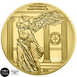 50 Euro Or France BE 2019 - Victoire de Samothrace