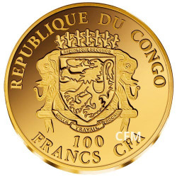 100 Francs CFA BE 2019 - Notre-Dame de Paris