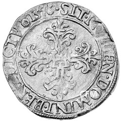 Franc d’Argent au col plat - Henri III