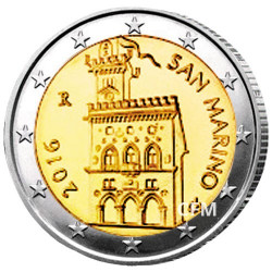 2 Euro Saint-Marin 2016