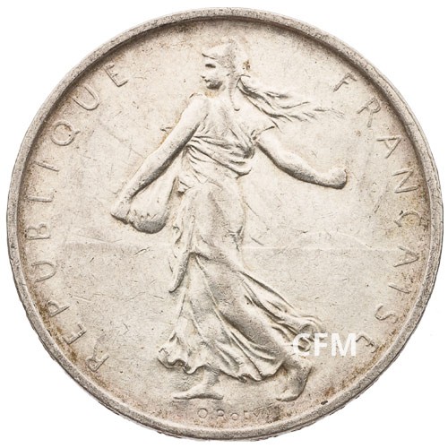 1967 - 5 Francs Argent type Semeuse