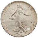 1918 - 2 Francs Argent - type Semeuse 3e République