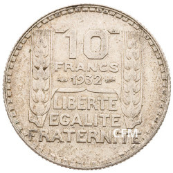 10 Francs Argent - Turin 1932