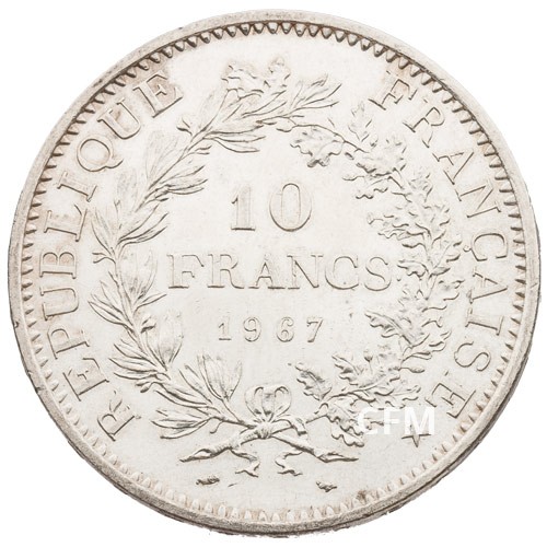 10 francs 1967 value