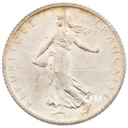 1915 - 1 Franc Argent - type Semeuse IIIeme République