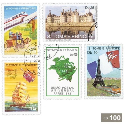 100 timbres St Thomas 100 timbres St Thomas