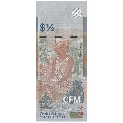 Billet ½ Dollar Bahamas 2019