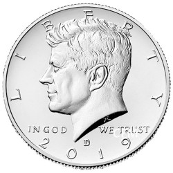 ½ Dollar USA 2019 - J.F. Kennedy