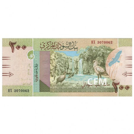Billet 200 Pounds Soudan 2019