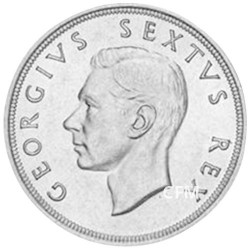 5 Shillings Argent - Afrique du Sud 1952