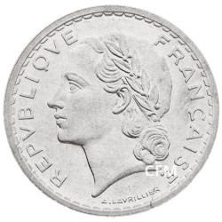 1945 - 5 FRANCS ALUMINIUM TYPE LAVRILLIER