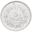 1945 - 5 FRANCS ALUMINIUM TYPE LAVRILLIER