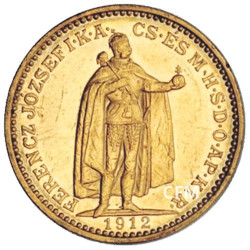 20 Couronnes Or Hongrie - François Joseph Ier