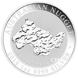 1 Dollar Argent Australie BU 2019 - Nugget