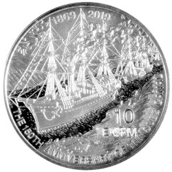 10 Euro Argent Malte BE 2019 - 150 ans du Canal de Suez