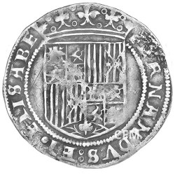 1 Real Argent Espagne 1474-1566