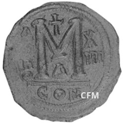 40 Nummi Justinien Ier (538-565)
