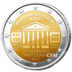 2 Euro Estonie BU 2019 - Université de Tartu