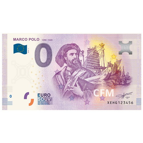 Billet Souvenir 0 Euro 2019 - Marco Polo