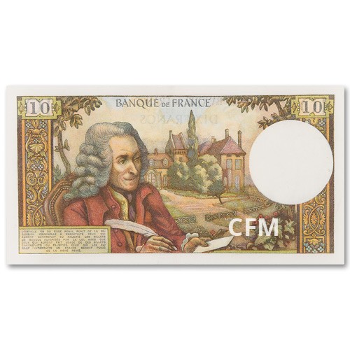 Billet 10 Francs Voltaire