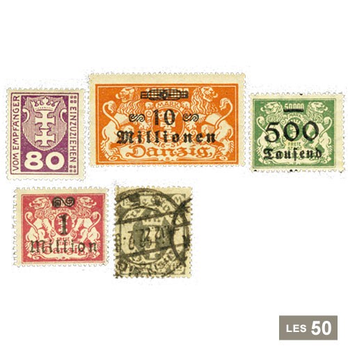 50 timbres Dantzig