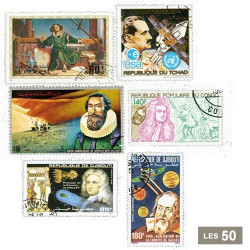 50 timbres Astronomes