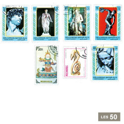 50 timbres Sculptures