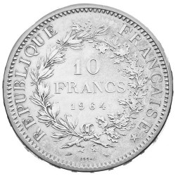 10 Francs Argent 1964 Essai - Hercule
