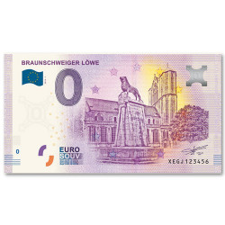 Billet Souvenir 0 Euro 2019  - Lion de Brunswick