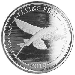 1 Dollar Argent BU 2019 - Poisson volant