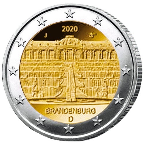 2 Euro Allemagne 2020 - Palais de Sanssouci