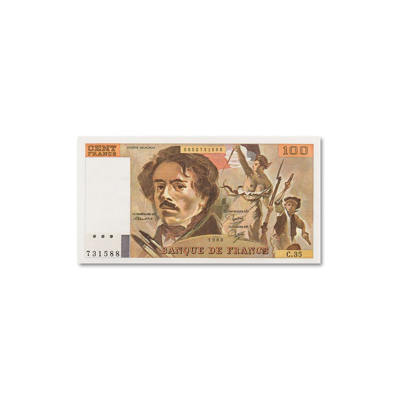 100 Francs Delacroix 1979 Alpha C.13-203268 